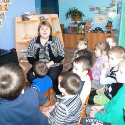 Беседа в детском саду